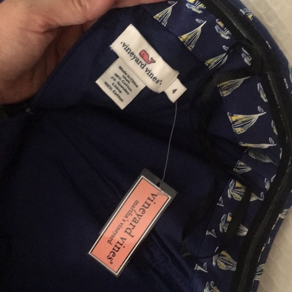 Vineyard Vines Strapless sailboat dress - Picture 3 of 3